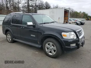 2006 Ford Explorer Limited with VIN 1FMEU758X6UA18780, listed as a Copart auction lot 52950115 with 117,321 mi miles and Salvage Title. Bid and sale history available at DreamBid. Image 4.