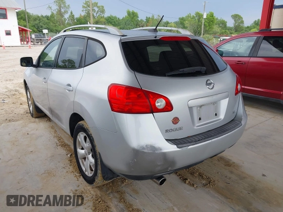 2008 Nissan Rogue SL z VIN JN8AS58T48W303516, wystawiony jako IAAI lot #42402064 z przebiegiem 139 452 mil mil oraz . Historia ofert i sprzedaży dostępna na DreamBid. Obrazek 3.