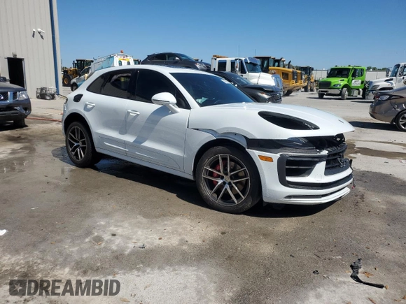 2023 Porsche Macan S z VIN WP1AG2A50PLB36397, wystawiony jako Copart lot #48389595 z przebiegiem 42 782 mil mil oraz Nie do naprawy • Non repairable. Historia ofert i sprzedaży dostępna na DreamBid. Obrazek 4.