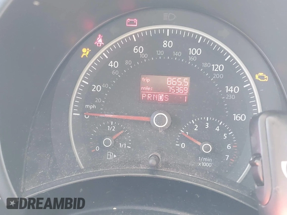 2010 Volkswagen Beetle with VIN 3VWRG3AL0AM003425, listed as a IAAI auction lot 41981907 with 75,369 mi miles and . Bid and sale history available at DreamBid. Image 7.