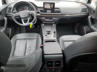 2018 Audi Q5 Premium Plus with VIN WA1BNAFYXJ2020219, listed as a Copart auction lot 48927795 with 52,592 mi miles and Salvage Title. Bid and sale history available at carsss.com. Image 8.