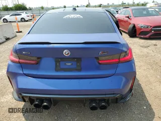 2023 BMW M3 Competition xDrive with VIN WBS43AY08PFP33058, listed as a Copart auction lot 60324825 with 19,651 mi miles and Salvage title. Bid and sale history available at DreamBid. Image 6.