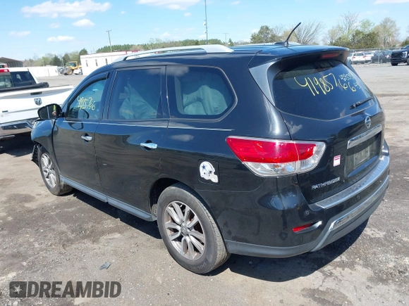 2016 Nissan Pathfinder SV with VIN 5N1AR2MNXGC637364, listed as a IAAI auction lot 41985766 with 149,501 mi miles. Bid and sale history available at carsss.com. Image 3.