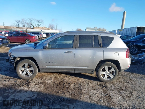 2017 Jeep Compass High Altitude with VIN 1C4NJDEB3HD100084, listed as a IAAI auction lot 41590905 with 57,225 mi miles and . Bid and sale history available at DreamBid. Image 15.