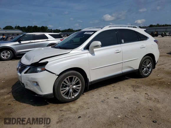 2013 Lexus RX 350 z VIN 2T2BK1BA8DC154770, wystawiony jako Copart lot #59846695 z przebiegiem 127 868 mil mil oraz Szkoda całkowita • Salvage title. Historia ofert i sprzedaży dostępna na DreamBid. Obrazek 1.