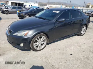 2007 Lexus IS 250 z VIN JTHBK262072032547, wystawiony jako Copart lot #54605975 z przebiegiem 105 132 mil mil oraz Szkoda całkowita • Salvage title. Historia ofert i sprzedaży dostępna na DreamBid. Obrazek 1.