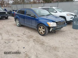 2009 Dodge Caliber SXT with VIN 1B3HB48AX9D116489, listed as a IAAI auction lot 41424585 with 45,546 mi miles and . Bid and sale history available at DreamBid. Image 1.