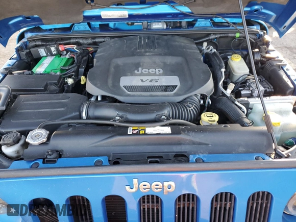 2015 Jeep Wrangler Unlimited Rubicon with VIN 1C4BJWFGXFL772056, listed as a Copart auction lot 48470425 with 106,367 mi miles and Salvage Title. Bid and sale history available at carsss.com. Image 12.