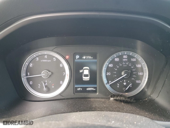 2019 Hyundai Sonata Sport with VIN 5NPE34AF4KH775432, listed as a Copart auction lot 49831775 with 68,894 mi miles and Salvage Title. Bid and sale history available at carsss.com. Image 9.
