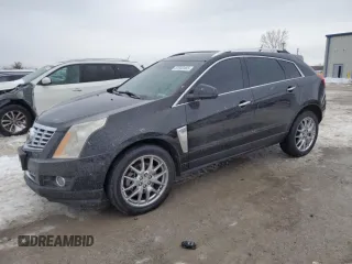 2014 Cadillac SRX Performance Collection with VIN 3GYFNCE39ES587759, listed as a Copart auction lot 87953485 with 109,327 mi miles and Salvage Title. Bid and sale history available at carsss.com. Image 1.