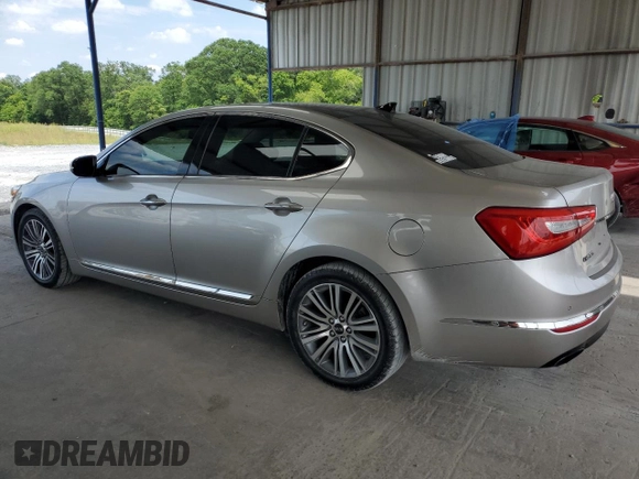 2014 Kia Cadenza Premium with VIN KNALN4D77E5123640, listed as a Copart auction lot 58885004 with 152,915 mi miles and Salvage Title. Bid and sale history available at carsss.com. Image 2.