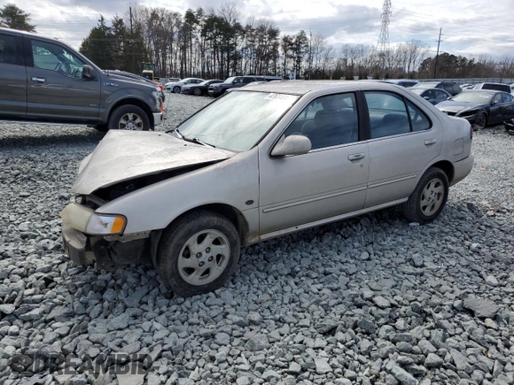 1999 Nissan Sentra XE with VIN 1N4AB41D6XC717640, listed as a Copart auction lot 47634695 with 286,038 mi miles and Salvage title. Bid and sale history available at DreamBid. Image 1.