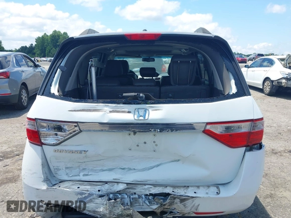 2011 Honda Odyssey EX-L with VIN 5FNRL5H6XBB002461, listed as a IAAI auction lot 42662720 with 145,672 mi miles and . Bid and sale history available at DreamBid. Image 16.