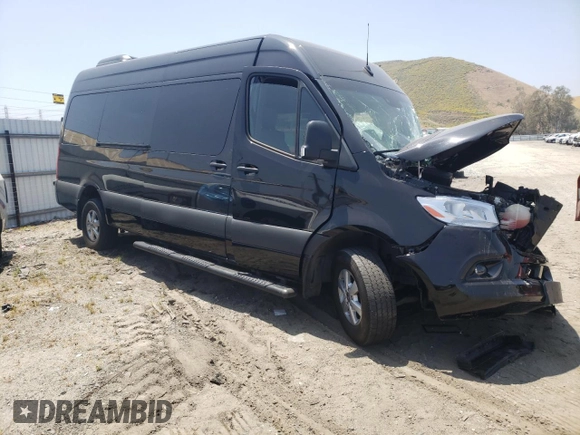 2023 Mercedes-Benz Sprinter Passenger with VIN W1Z4NGHY6PT142701, listed as a Copart auction lot 55005784 with Not Provided miles and Salvage Title. Bid and sale history available at carsss.com. Image 4.