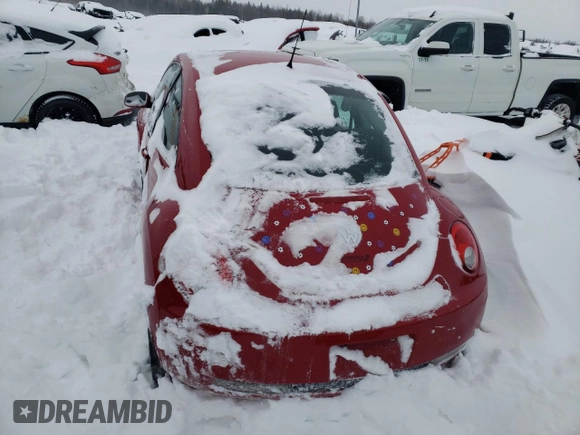 2006 Volkswagen Beetle with VIN 3VWPW21C66M423265, listed as a Copart auction lot 43846305 with Not Provided miles and Salvage Title. Bid and sale history available at DreamBid. Image 6.