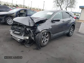 2019 Honda CR-V EX with VIN 5J6RW1H52KA020706, listed as a IAAI auction lot 42047326 with 1 mi miles. Bid and sale history available at carsss.com. Image 2.
