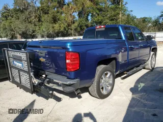 2015 Chevrolet Silverado 1500 LT with VIN 1GCRCRECXFZ250906, listed as a Copart auction lot 80657524 with 136,066 mi miles and Salvage Title. Bid and sale history available at DreamBid. Image 3.