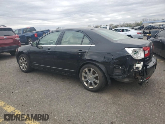 2008 Lincoln MKZ with VIN 3LNHM26T88R607985, listed as a Copart auction lot 52194065 with 146,509 mi miles and Salvage Title. Bid and sale history available at carsss.com. Image 2.