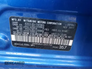 2018 Mitsubishi Outlander Sport ES 2.0 with VIN JA4AR3AU3JZ031702, listed as a Copart auction lot 49745965 with 156,310 mi miles and Salvage Title. Bid and sale history available at carsss.com. Image 16.