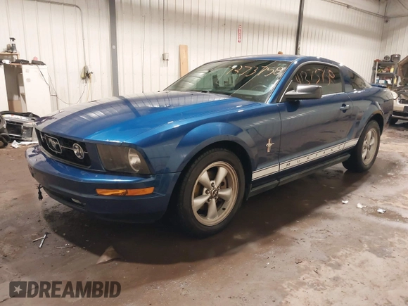 2007 Ford Mustang Deluxe with VIN 1ZVFT80N575320680, listed as a IAAI auction lot 41373758 with 109,588 mi miles and . Bid and sale history available at DreamBid. Image 2.