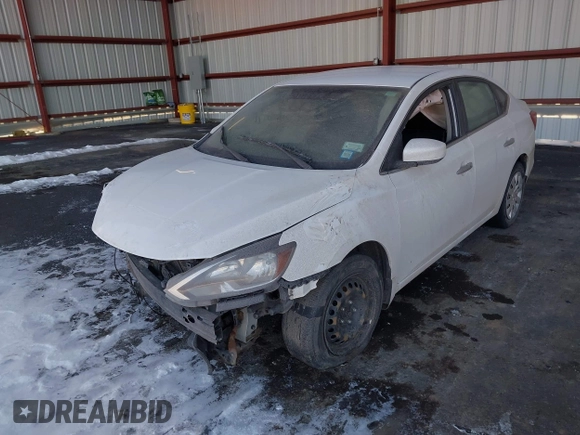 2017 Nissan Sentra S with VIN 3N1AB7APXHY385896, listed as a IAAI auction lot 41572154 with 100,406 mi miles and . Bid and sale history available at carsss.com. Image 2.