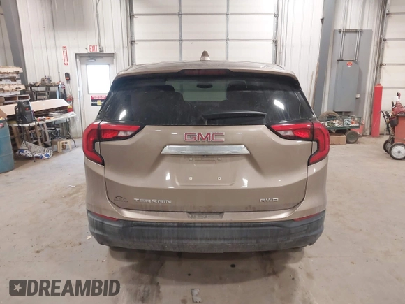 2018 GMC Terrain SLE with VIN 3GKALTEV0JL358807, listed as a IAAI auction lot 41455770 with 72,472 mi miles. Bid and sale history available at carsss.com. Image 16.