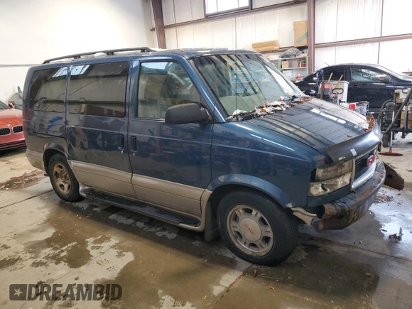 2005 GMC Safari z VIN 1GKEL19X85B502046, wystawiony jako Copart lot #85853484 z przebiegiem 247 503 mil mil oraz Szkoda całkowita • Salvage title. Historia ofert i sprzedaży dostępna na DreamBid. Obrazek 4.