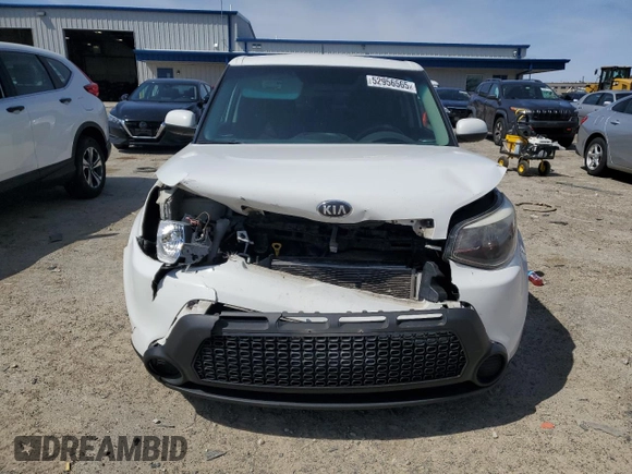 2014 Kia Soul with VIN KNDJN2A24E7055017, listed as a Copart auction lot 52956565 with 151,120 mi miles and Non Repairable. Bid and sale history available at carsss.com. Image 5.