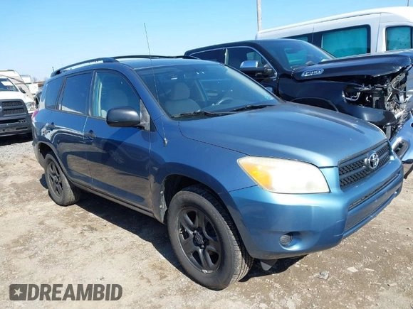 2006 Toyota RAV4 with VIN JTMBD33V165038550, listed as a IAAI auction lot 42007098 with 298,317 mi miles. Bid and sale history available at carsss.com. Image 1.