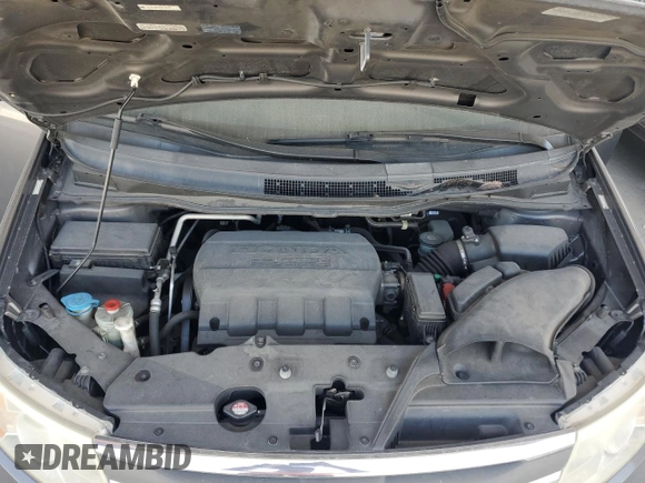 2013 Honda Odyssey EX-L with VIN 5FNRL5H60DB014279, listed as a Copart auction lot 54453185 with 114,377 mi miles and Clean Title. Bid and sale history available at carsss.com. Image 12.
