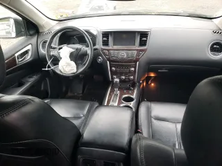 2014 Nissan Pathfinder Platinum with VIN 5N1AR2MM9EC658016, listed as a Copart auction lot 57813665 with 130,304 mi miles and Salvage title. Bid and sale history available at DreamBid. Image 8.
