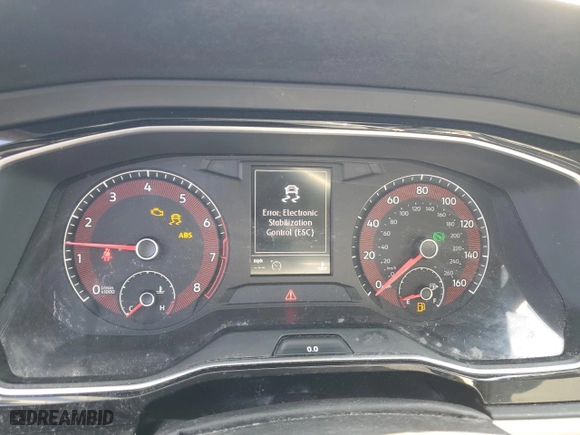 2020 Volkswagen Jetta S with VIN 3VWCB7BU9LM025882, listed as a Copart auction lot 50632565 with 45,778 mi miles and Salvage Title. Bid and sale history available at carsss.com. Image 10.