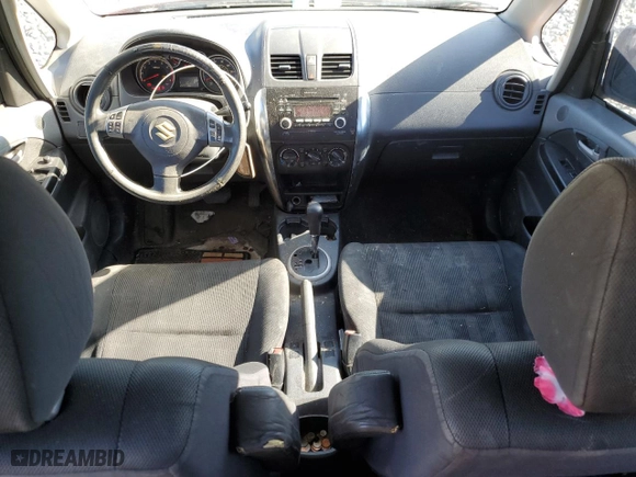 2012 Suzuki SX4 LE with VIN JS2YC5A3XC6301561, listed as a Copart auction lot 44514305 with 247,718 mi miles and Salvage Title. Bid and sale history available at carsss.com. Image 8.