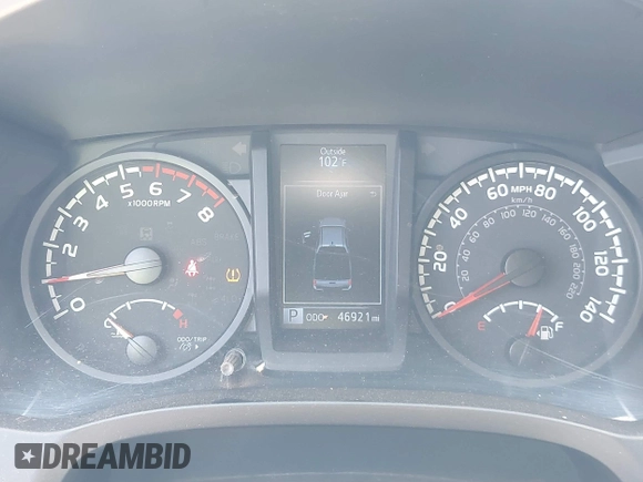 2021 Toyota Tacoma SR with VIN 3TYAX5GN3MT015565, listed as a IAAI auction lot 42241436 with 46,921 mi miles and . Bid and sale history available at DreamBid. Image 7.