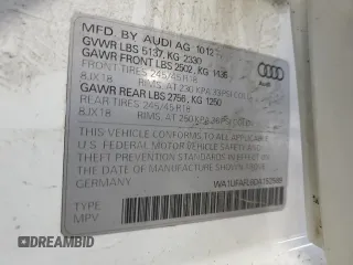 2013 Audi allroad Premium Plus with VIN WA1UFAFL6DA152589, listed as a Copart auction lot 87744345 with 170,397 mi miles and Salvage Title. Bid and sale history available at carsss.com. Image 12.