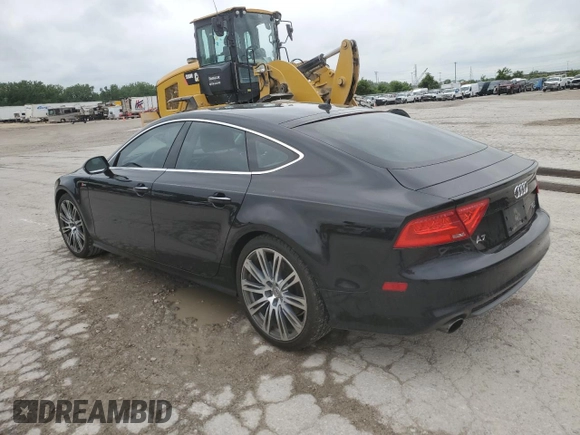 2014 Audi A7 Prestige with VIN WAU2GAFC0EN131545, listed as a Copart auction lot 57294245 with 117,646 mi miles and Salvage title. Bid and sale history available at DreamBid. Image 2.