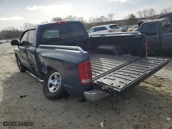 2002 Dodge Ram 1500 with VIN 3D7HA18N92G167970, listed as a Copart auction lot 48255995 with 126,458 mi miles and Salvage Title. Bid and sale history available at carsss.com. Image 2.