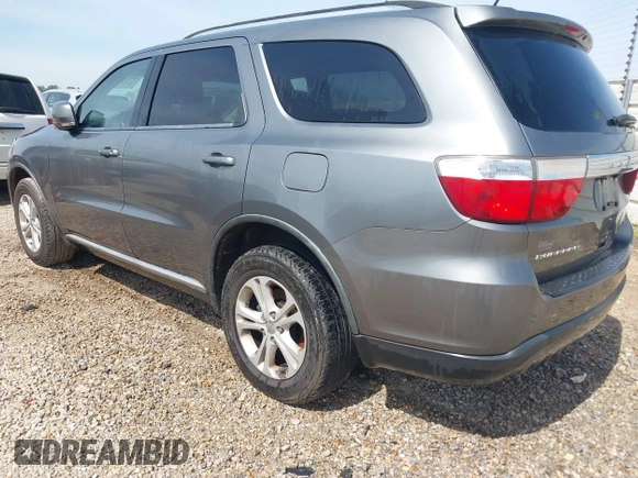 2011 Dodge Durango Crew with VIN 1D4RD4GG3BC729393, listed as a IAAI auction lot 41899010 with 174,392 mi miles and . Bid and sale history available at carsss.com. Image 3.