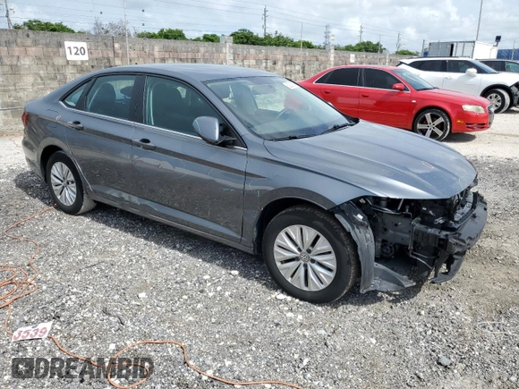 2019 Volkswagen Jetta S with VIN 3VWC57BU4KM148172, listed as a Copart auction lot 62938875 with 39,582 mi miles and Salvage title. Bid and sale history available at DreamBid. Image 4.