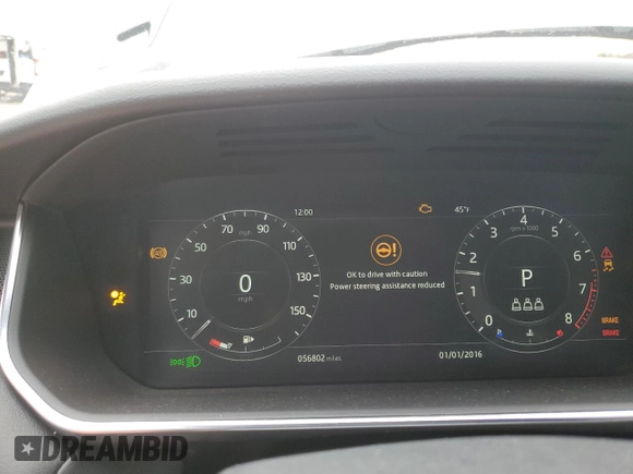 2021 Land Rover Range Rover Sport HSE Silver Edition with VIN SALWR2SUXMA758190, listed as a Copart auction lot 53045055 with 56,802 mi miles and Salvage title. Bid and sale history available at DreamBid. Image 9.