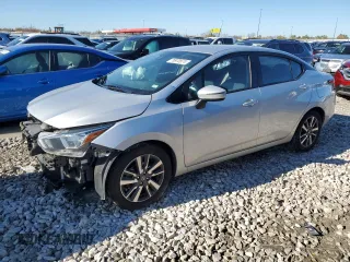 2021 Nissan Versa SV z VIN 3N1CN8EV2ML851911, wystawiony jako Copart lot #79970674 z przebiegiem 76 197 mil mil oraz Szkoda całkowita • Salvage title. Historia ofert i sprzedaży dostępna na DreamBid. Obrazek 1.