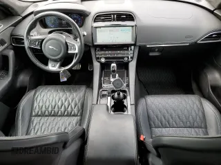 2019 Jaguar F-Pace SVR with VIN SADCZ2EEXKA608452, listed as a Copart auction lot 69069534 with 51,252 mi miles and Salvage title. Bid and sale history available at DreamBid. Image 8.