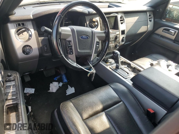 2017 Ford Expedition Max Limited с VIN 1FMJK2AT6HEA46123, выставлен на аукционе Copart как лот 59240455 с пробегом Не указан миль и Чистый • Clean title. История ставок и продаж доступна на DreamBid. Изображение 8.