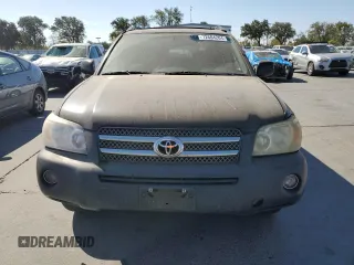 2006 Toyota Highlander Hybrid with VIN JTEEW21A860022162, listed as a Copart auction lot 72604204 with 144,974 mi miles and Salvage Title. Bid and sale history available at carsss.com. Image 5.