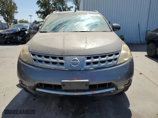 2007 Nissan Murano S with VIN JN8AZ08W47W640002, listed as a Copart auction lot 65936704 with 117,762 mi miles and Salvage Title. Bid and sale history available at carsss.com. Image 5.