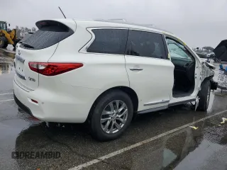 2015 Infiniti QX60 with VIN 5N1AL0MN9FC540029, listed as a Copart auction lot 48915995 with 69,487 mi miles and Salvage Title. Bid and sale history available at carsss.com. Image 3.