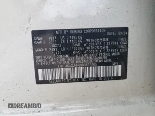 2024 Subaru Crosstrek Special Sports с VIN 4S4GUHF60R3831065, выставлен на аукционе Copart как лот 51657155 с пробегом 9 434 миль миль и Списание • Salvage title. История ставок и продаж доступна на DreamBid. Изображение 12.