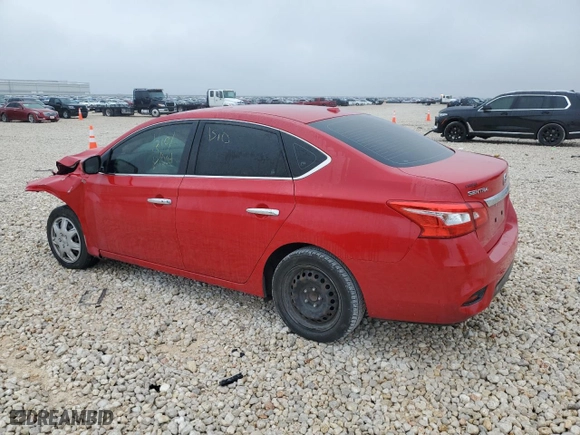 2017 Nissan Sentra SV with VIN 3N1AB7AP0HL694841, listed as a Copart auction lot 83116804 with 0 mi miles and Salvage Title. Bid and sale history available at carsss.com. Image 2.