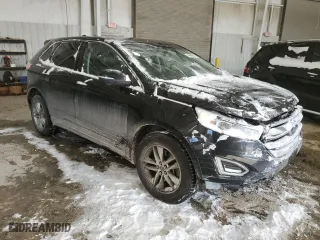2017 Ford Edge SEL with VIN 2FMPK4J83HBC17097, listed as a Copart auction lot 44496985 with 155,787 mi miles and Salvage Title. Bid and sale history available at carsss.com. Image 4.