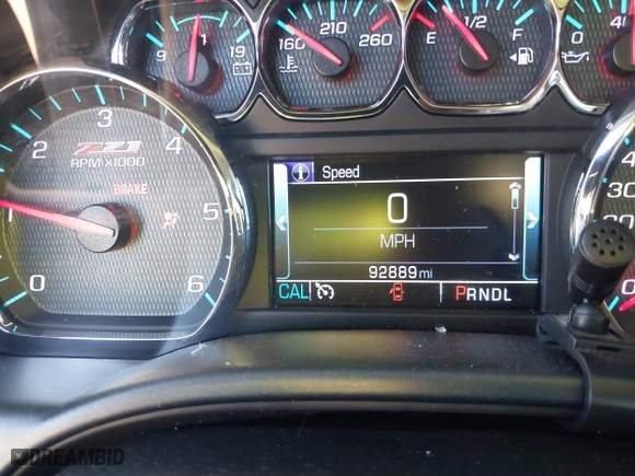 2018 Chevrolet Silverado 1500 LT with VIN 1GCVKREC1JZ343680, listed as a IAAI auction lot 41114773 with 92,889 mi miles. Bid and sale history available at carsss.com. Image 15.